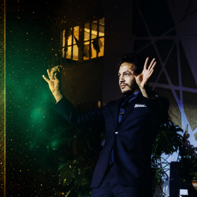 James Lopez Illusionist Luminary Masquerade photo